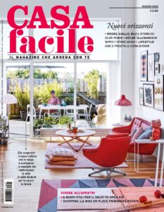 La copertina del numero Casa Facile con il servizio su Barbara Giovinazzo